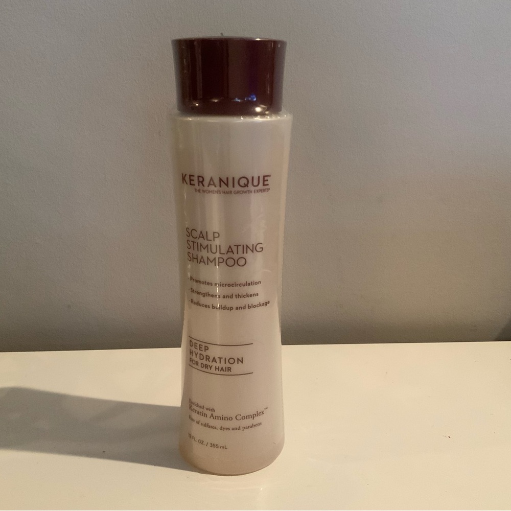 Keranique Scalp Stimulating Shampoo - Cream and Brown